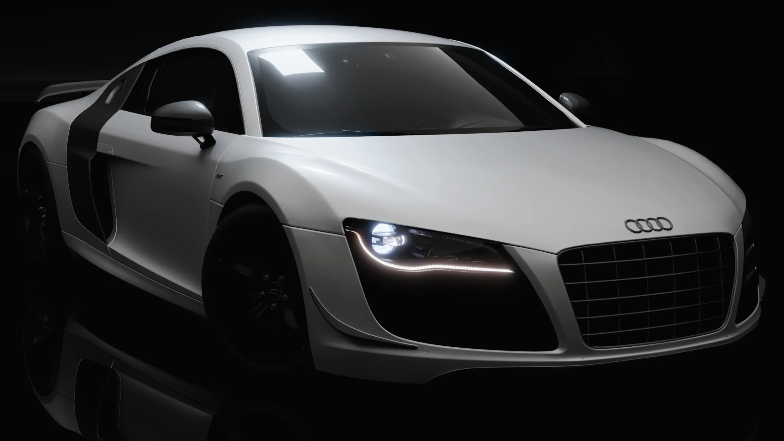 Audi R8 GT 3D Model .c4d .max .obj .3ds .fbx .stl .blend 