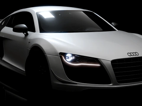Audi R8 GT 3D Model