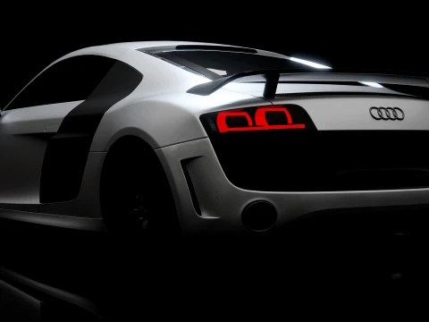 Audi R8 GT 3D Model