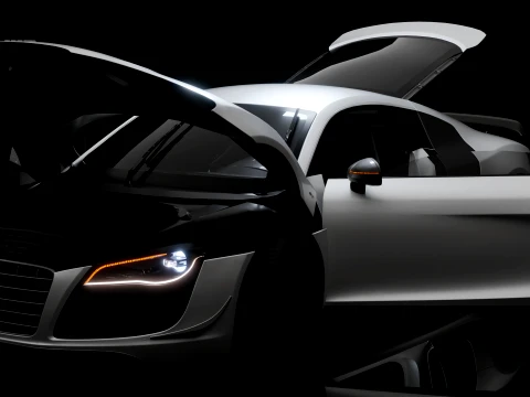 Audi R8 GT 3D Model