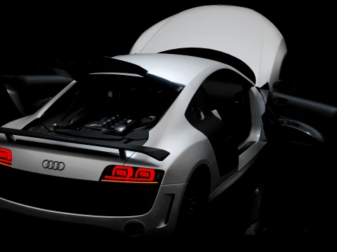 Audi R8 GT 3D Model