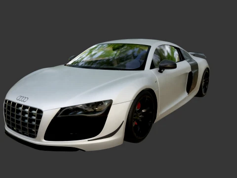 Audi R8 GT 3D Model