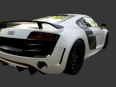 Audi R8 GT 3D Model