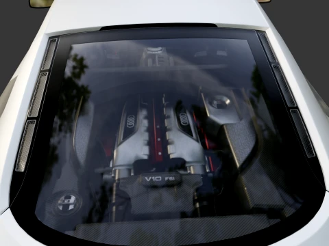 Audi R8 GT 3D Model