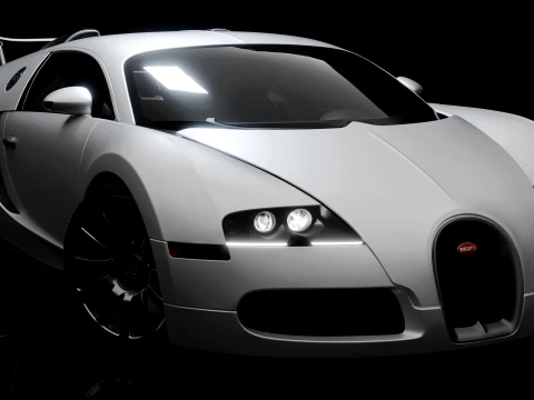Bugatti Veyron 3D Model