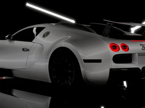 Bugatti Veyron 3D Model