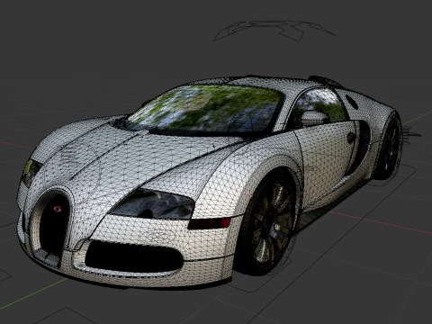 Bugatti Veyron 3D Model