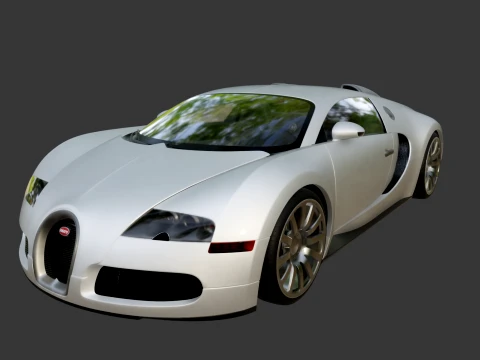 Bugatti Veyron 3D Model