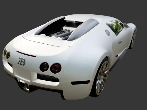 Bugatti Veyron 3D Model