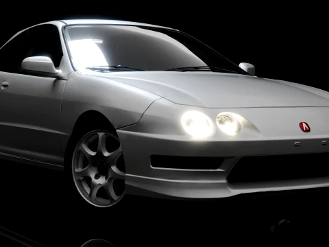 Acura Integra Tip R 3D Model