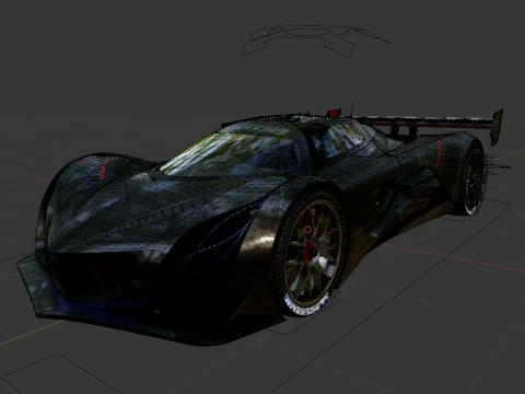 Mazda Furai 3D Model