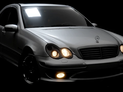 메르세데스-벤츠 C32 AMG 3D 모델