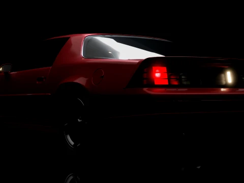 Chevrolet Camaro Iroc-Z Hx7cheW 3D Model