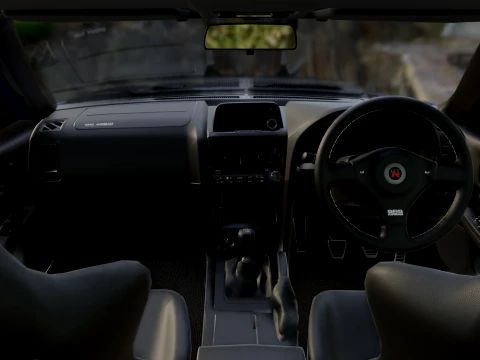 Nissan Skyline GT-R R34 Modello 3D