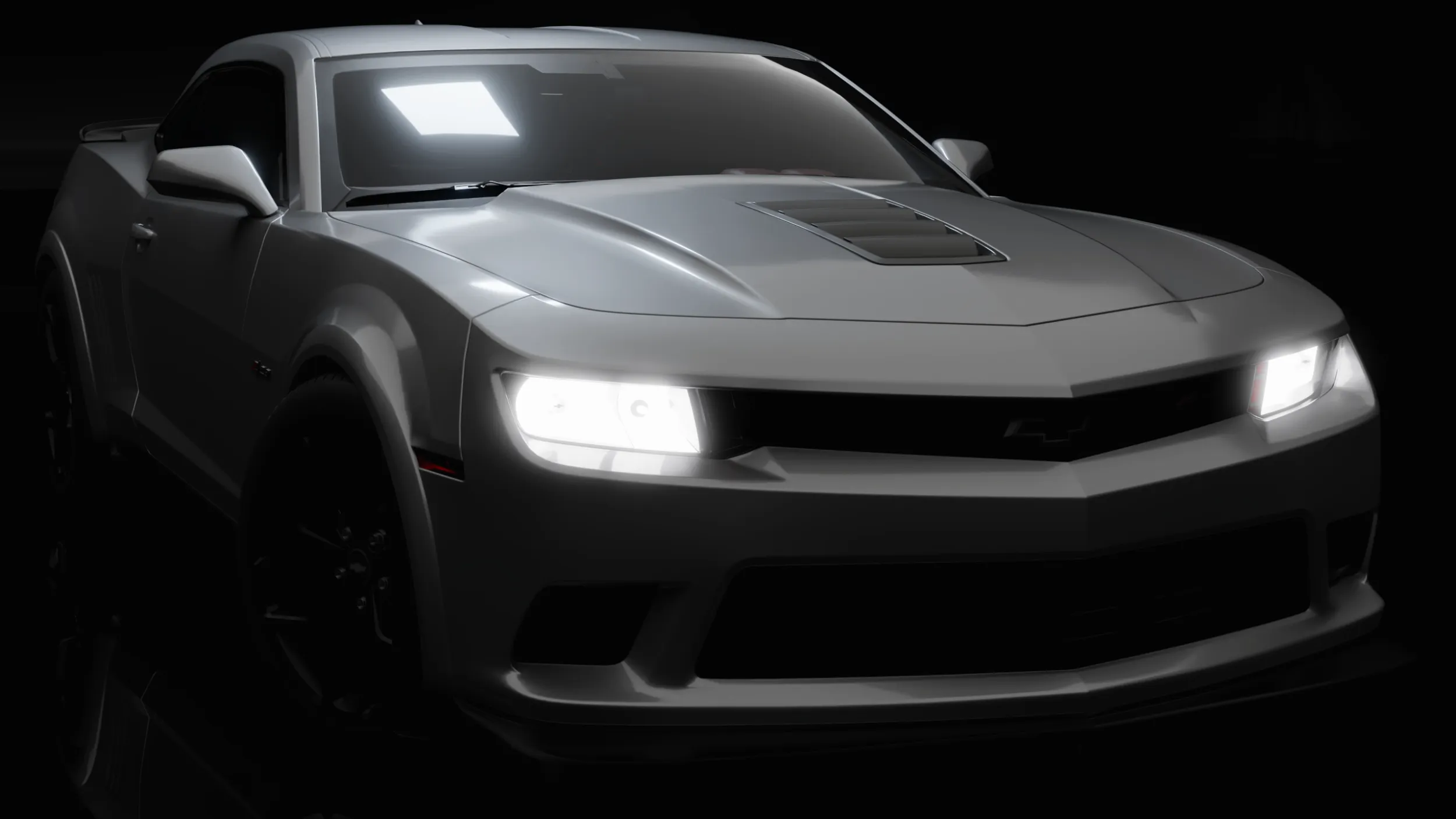 Chevrolet Camaro Z28 3D Model .c4d .max .obj .3ds .fbx .stl .blend 