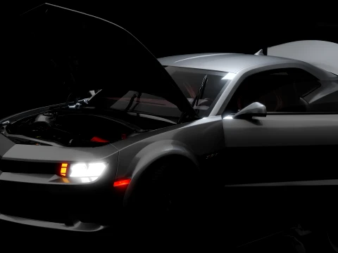 Chevrolet Camaro Z28 3D Model