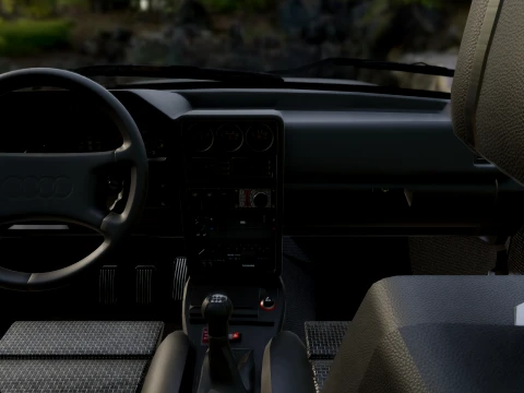 Audi Quattro 3D Model