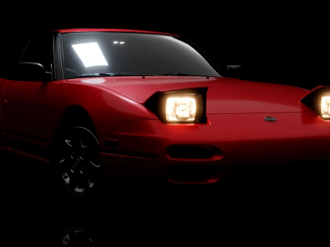 닛산 240SX 3D 모델