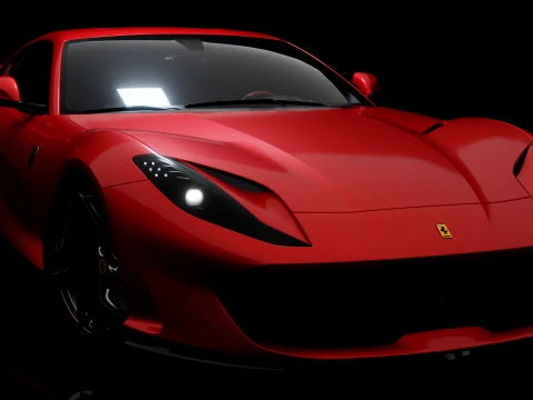 Ferrari 812 Superfast 3D Model