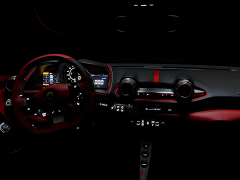 페라리 812 슈퍼패스트 3D 모델