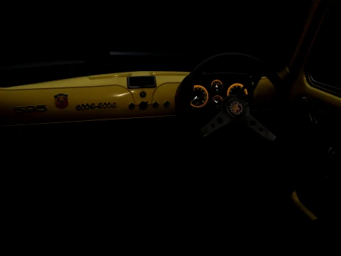 Abarth 595 Esseesse 3D Model