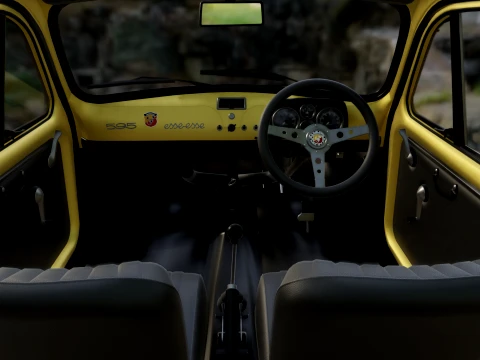 Abarth 595 Esseesse 3D Model