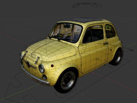 Abarth 595 Esseesse 3D Model