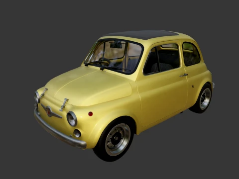 Abarth 595 Esseesse 3D Model