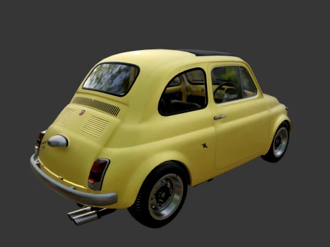 Abarth 595 Esseesse 3D Model