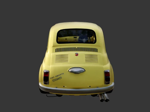 Abarth 595 Esseesse 3D Model