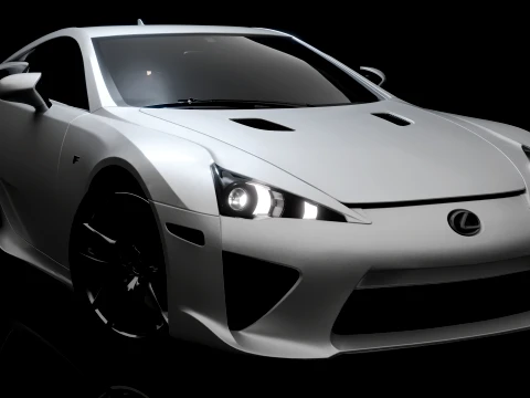 Lexus LFA Modèle 3D