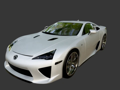 Lexus LFA 3D Model