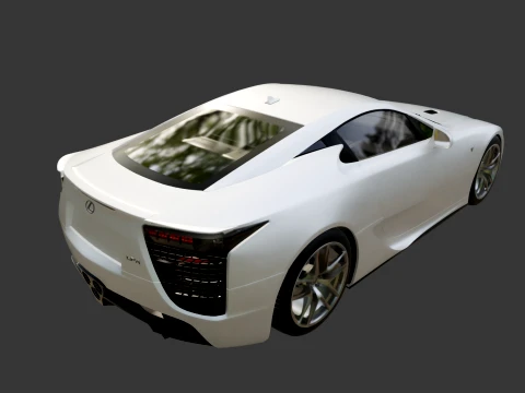 Lexus LFA 3D Model