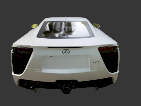 Lexus LFA 3D Model