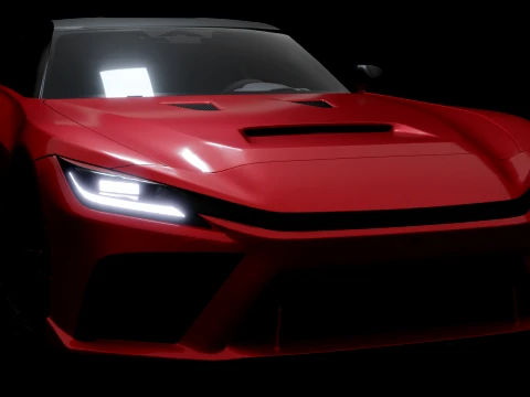 토요타 GR GT 3D 모델