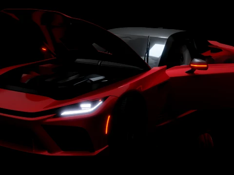 トヨタ GR GT 3Dモデル