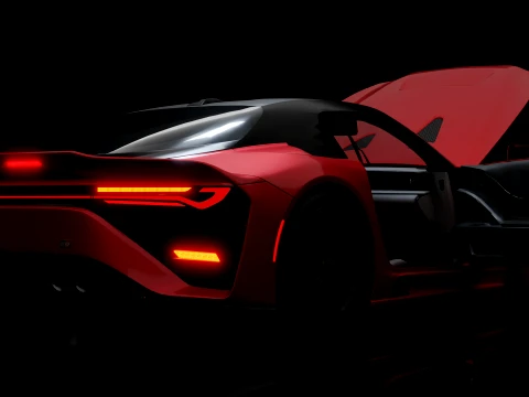 トヨタ GR GT 3Dモデル
