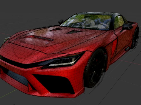 トヨタ GR GT 3Dモデル