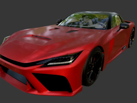 トヨタ GR GT 3Dモデル