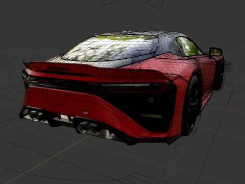 トヨタ GR GT 3Dモデル
