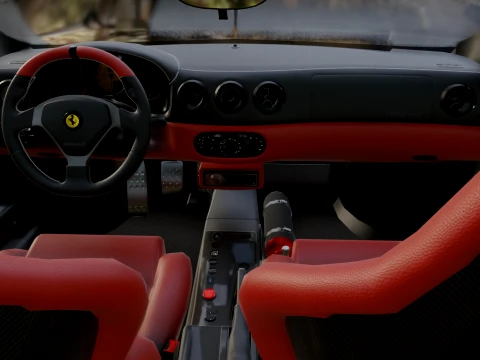 Ferrari 360 Challenge Stradale 3D Model