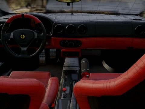 Ferrari 360 Challenge Stradale 3D Model