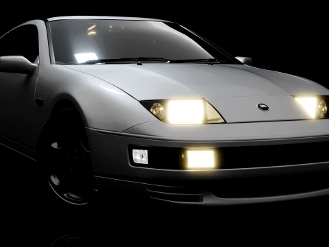 Nissan 300ZX Z32 3D Model