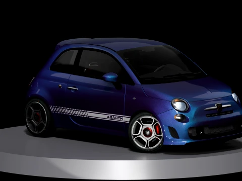 Abarth OgL89Qg 3D Model