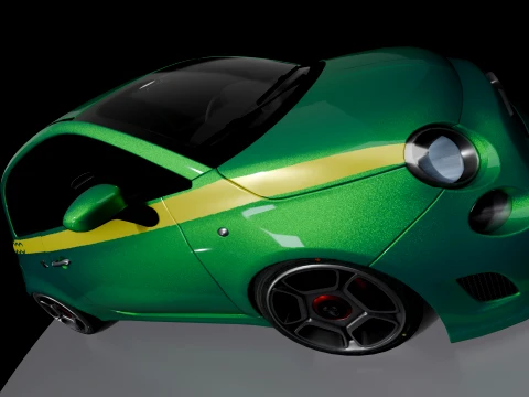 Abarth OgL89Qg 3D Model