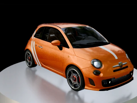 Abarth OgL89Qg 3D Model