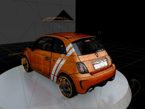 Abarth OgL89Qg 3D Model