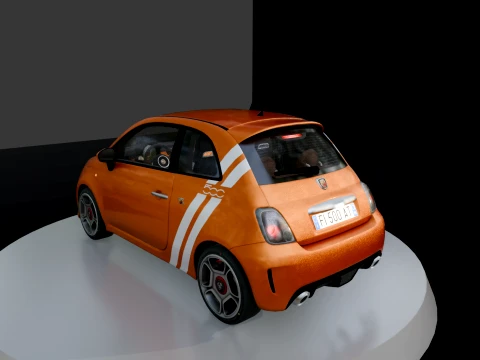 Abarth OgL89Qg 3D Model