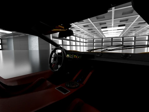 Countach LP400 3D Model