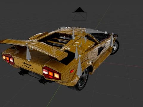 Countach LP400 3D Model